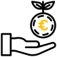 main avec euros