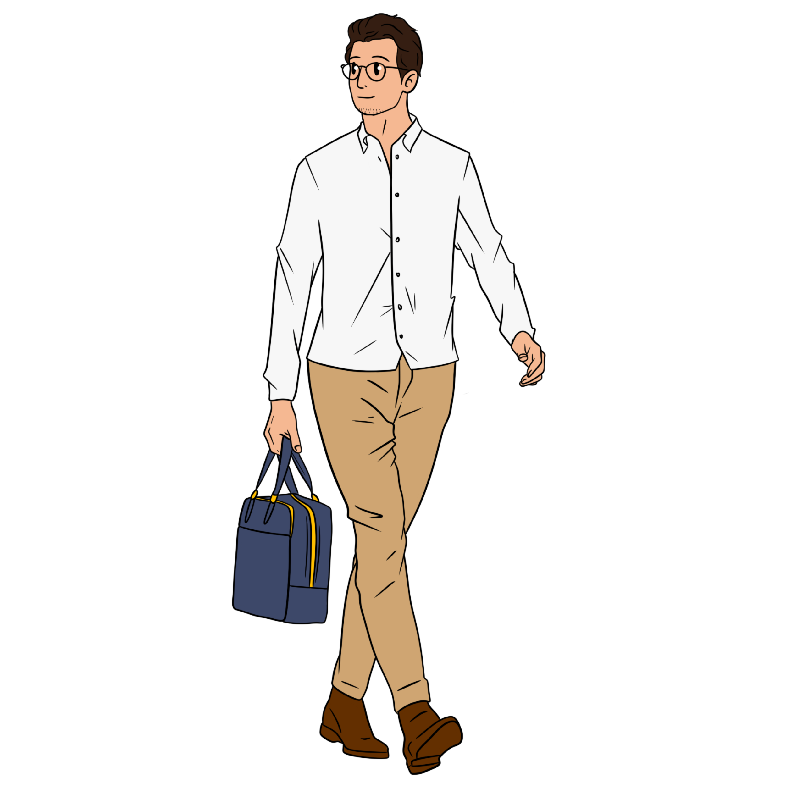 homme qui noue des partenariats Assurly Connect