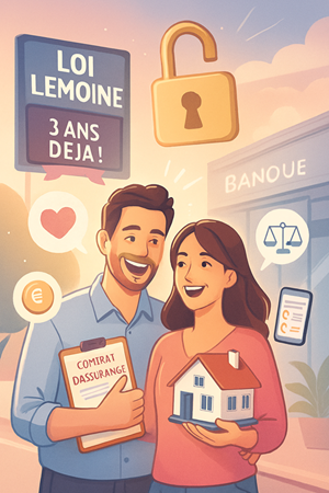 Loi Lemoine 2025 : Trois ans de libération pour l’assurance emprunteur